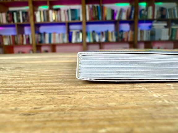 Assemblage cousu livre