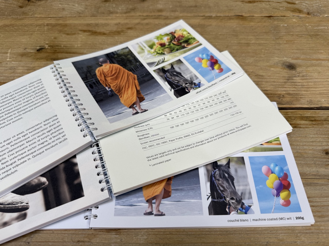 Type papier livre